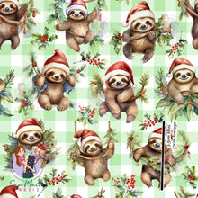 Load image into Gallery viewer, Christmas Sloths | Canvas | Retail | MINI Scale
