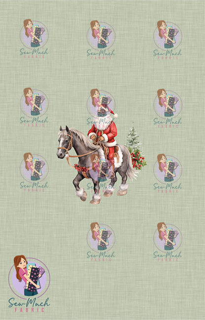 CHRISTMAS Pre-Order: Vintage Farm Green PANEL
