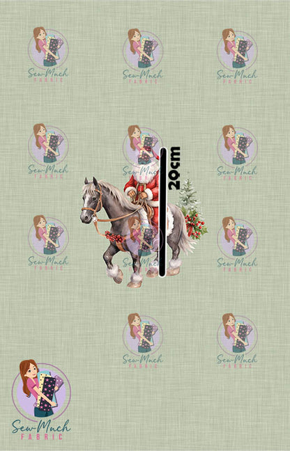 CHRISTMAS Pre-Order: Vintage Farm Green PANEL