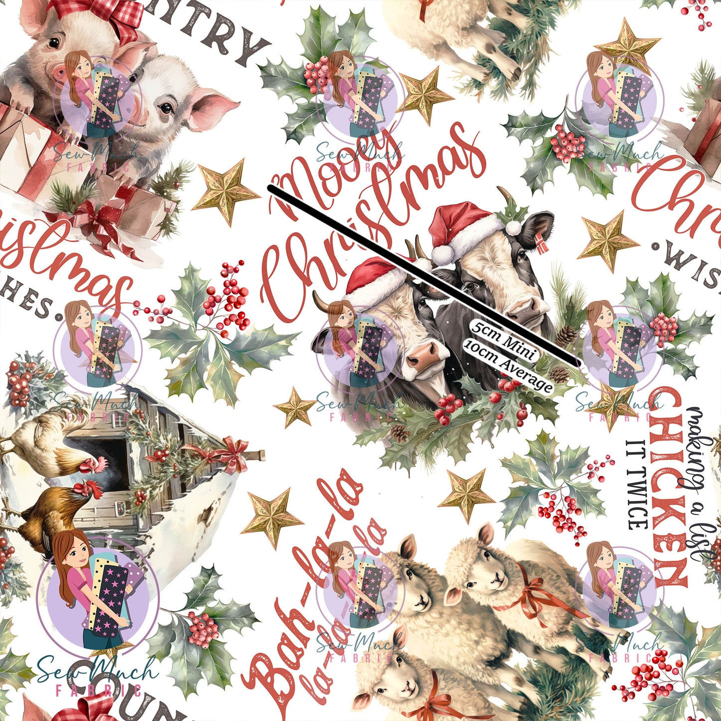 Christmas: Mooey Christmas | Canvas | Retail | Average Scale