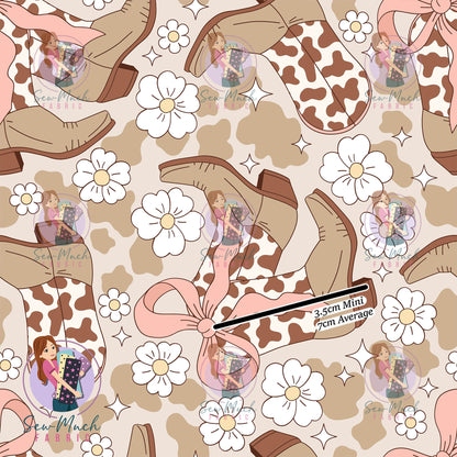 Unlimited Pre-Order: Cowgirl Boots Floral