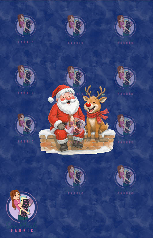 CHRISTMAS Pre-Order: Fun Times Navy PANEL