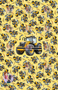 Tractor Yellow | PANEL | Retail | Cotton Woven