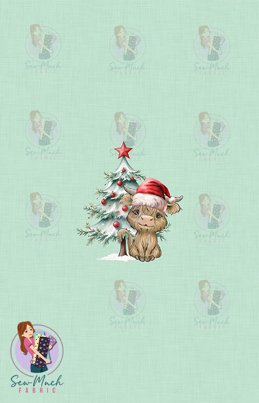 CHRISTMAS Pre-Order: Highland Cow Tree 