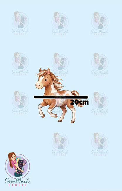OCTOBER Pre-Order (2): Horses Blue 'PANEL'