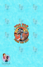 Load image into Gallery viewer, NOVEMBER Pre-Order (2): Aussie, Too Far (Blue) | PANEL |
