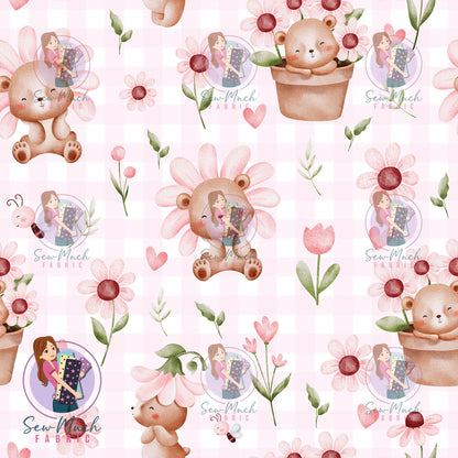 Flower Bear | Woven | Retail | Average Scale