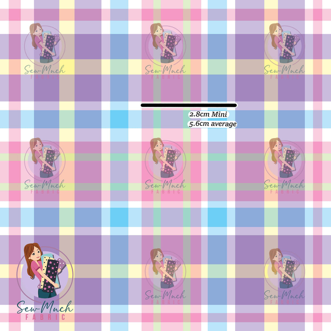 Purple Plaid | Woven | Retail | MINI Scale