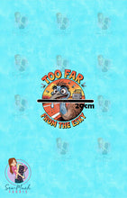 Load image into Gallery viewer, NOVEMBER Pre-Order (2): Aussie, Too Far (Blue) | PANEL |

