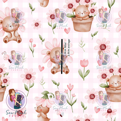 Flower Bear | Woven | Retail | Average Scale