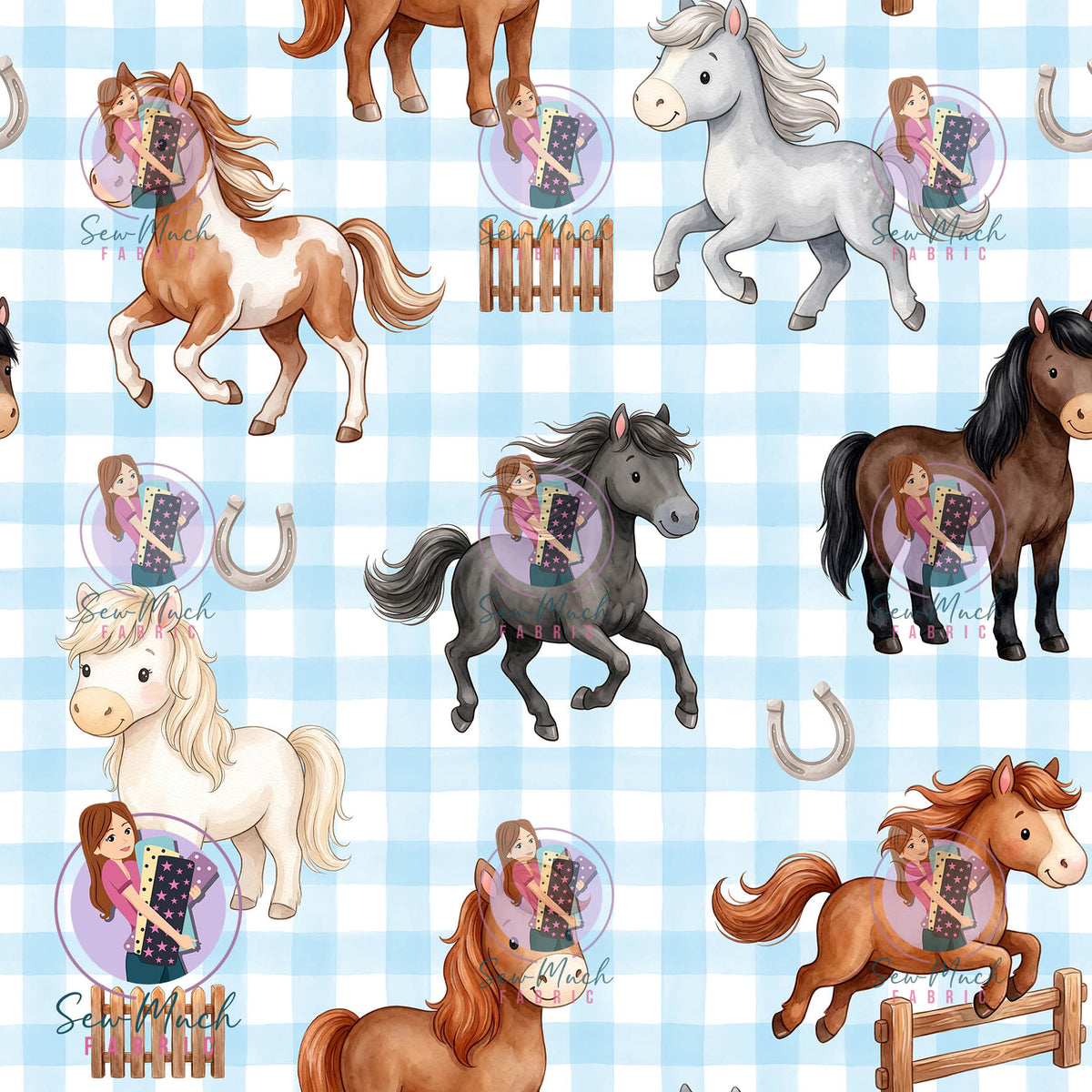 OCTOBER Pre-Order (2): Horses Blue