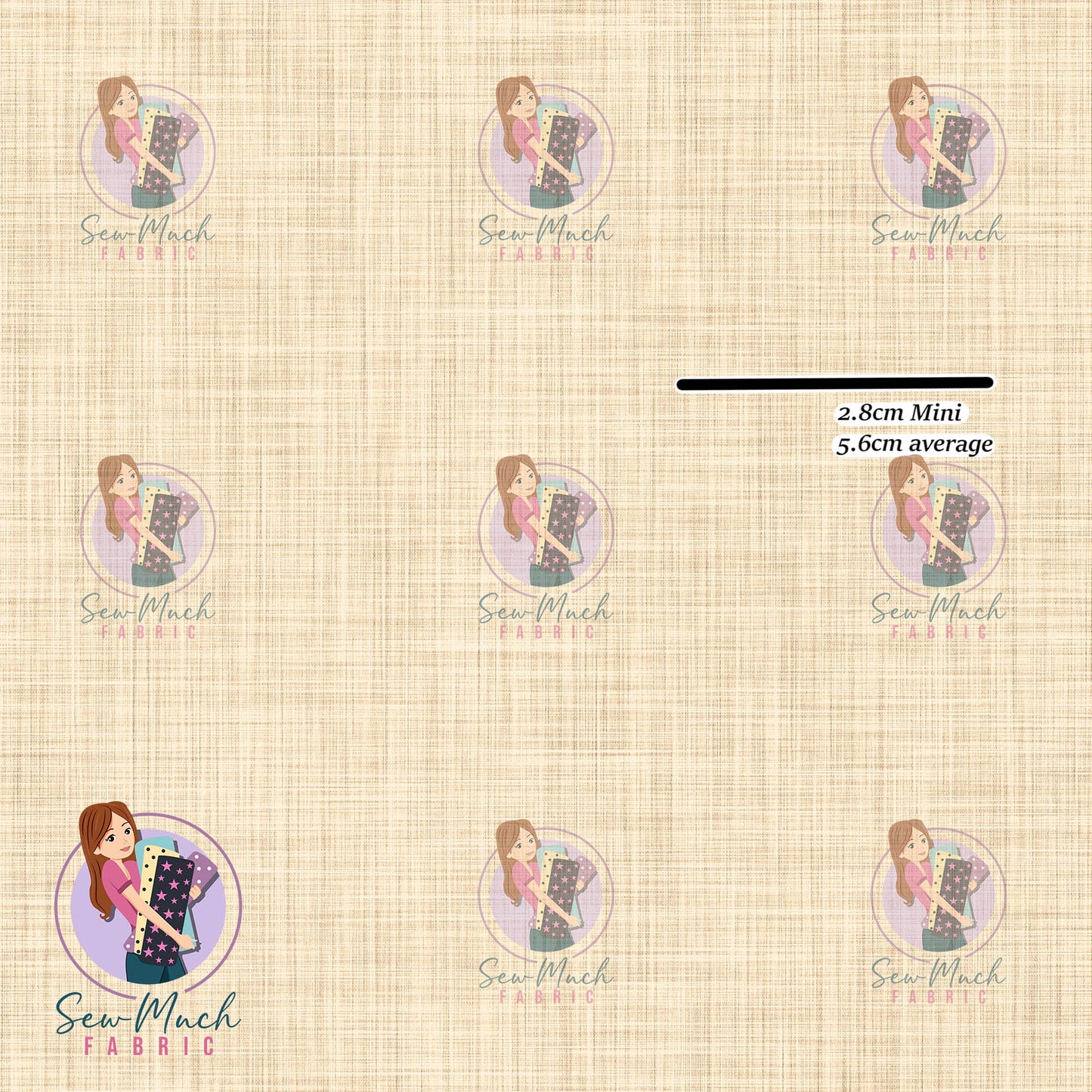 Linen Look 11 | Canvas | Retail | Average Scale