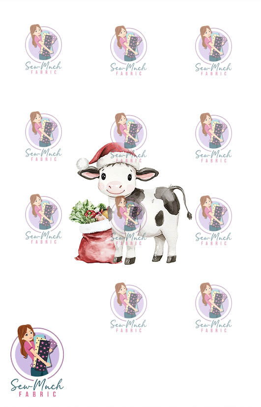 CHRISTMAS Pre-Order: Christmas Winter Farm PANEL