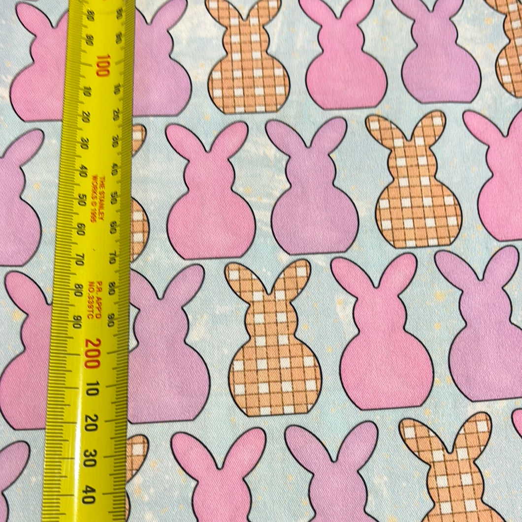 Cute Easter Bunny outline | Woven | Retail | Average Scale