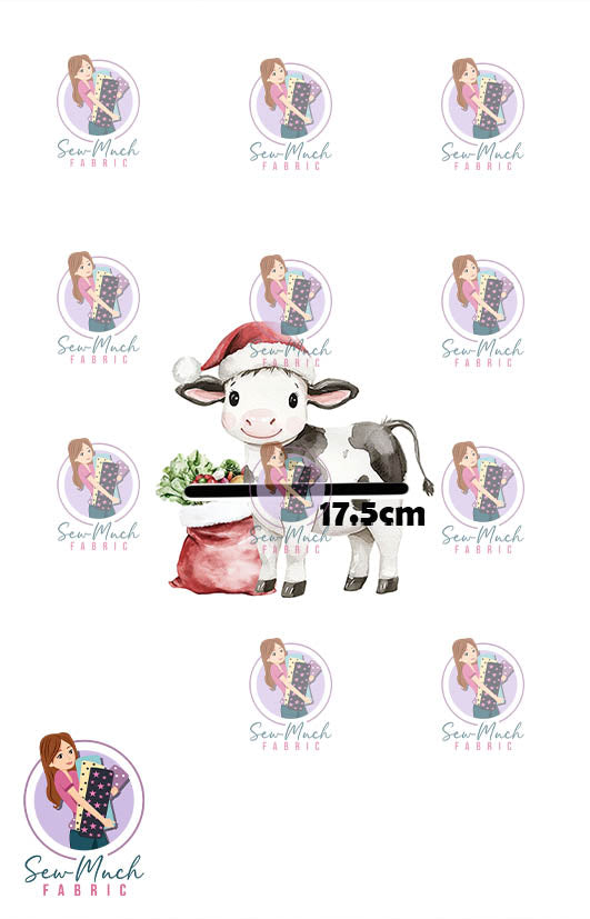 CHRISTMAS Pre-Order: Christmas Winter Farm PANEL