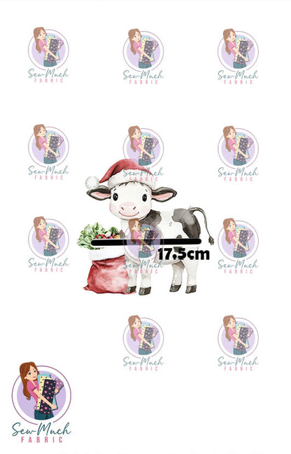 CHRISTMAS Pre-Order: Christmas Winter Farm PANEL