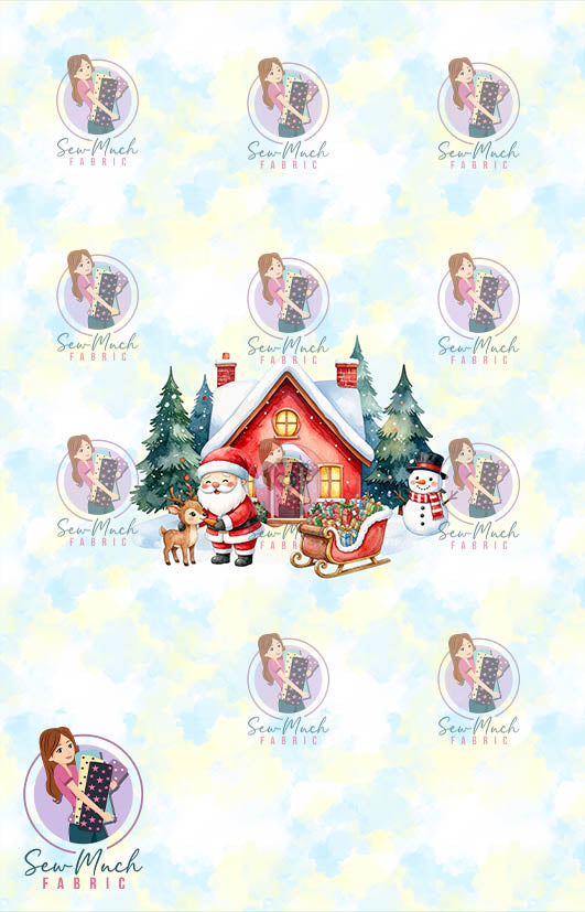CHRISTMAS Pre-Order: Santa's Workshop PANEL