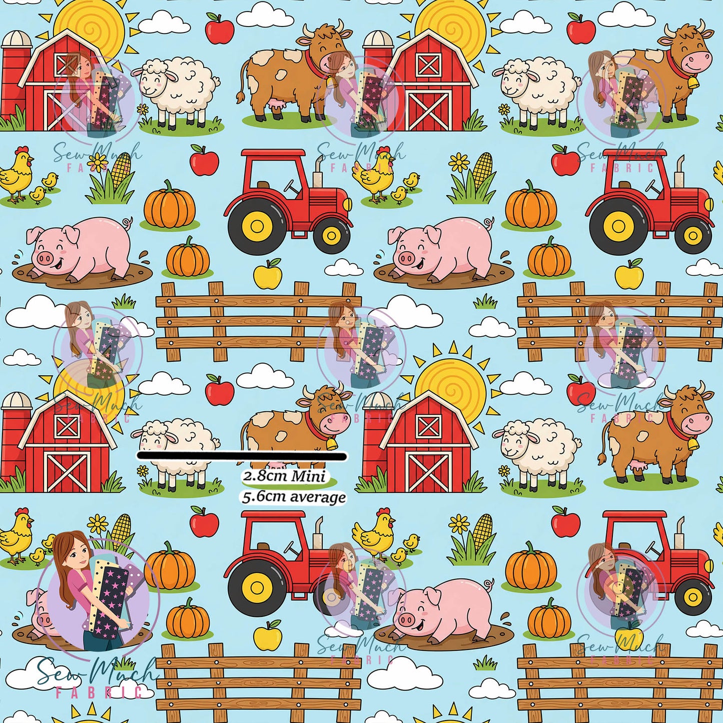 Farm Sunshine | Woven | Retail | Average Scale