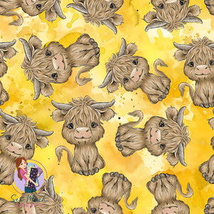 Unlimited Pre-Order: Highland Cow Yellow