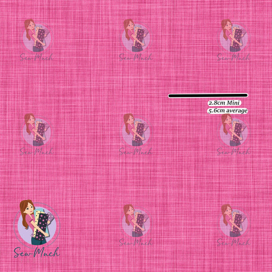 Pink Linen Look | Knit | Retail | Average Scale
