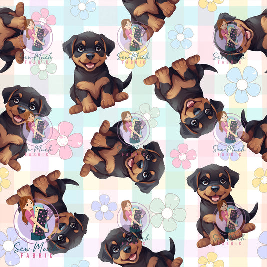 SEPTEMBER Pre-Order (2): Rottweiler Floral
