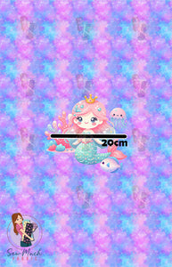 Colourful Mermaids | Panel | Retail | Cotton Knit