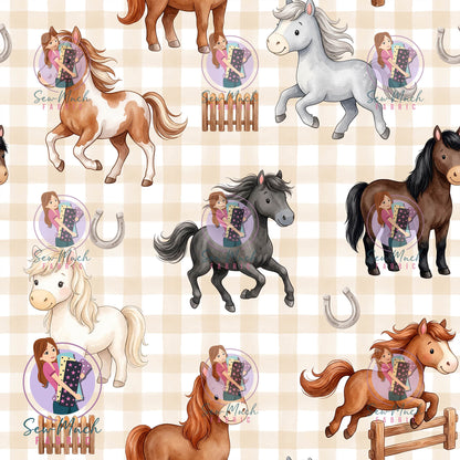 OCTOBER Pre-Order (2): Horses Beige