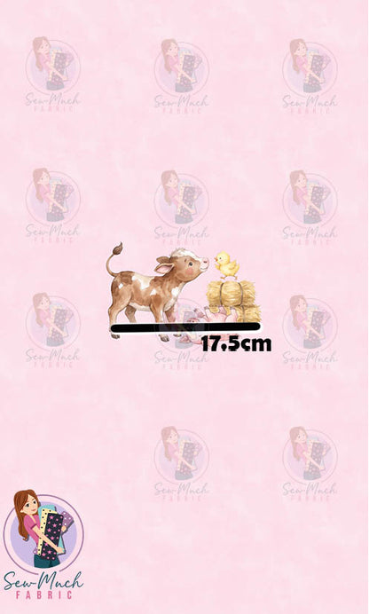 OCTOBER Pre-Order (1): Farm Friends Pink 'PANEL'