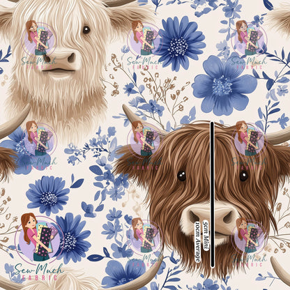 OCTOBER Pre-Order (2): Highland Blue Floral