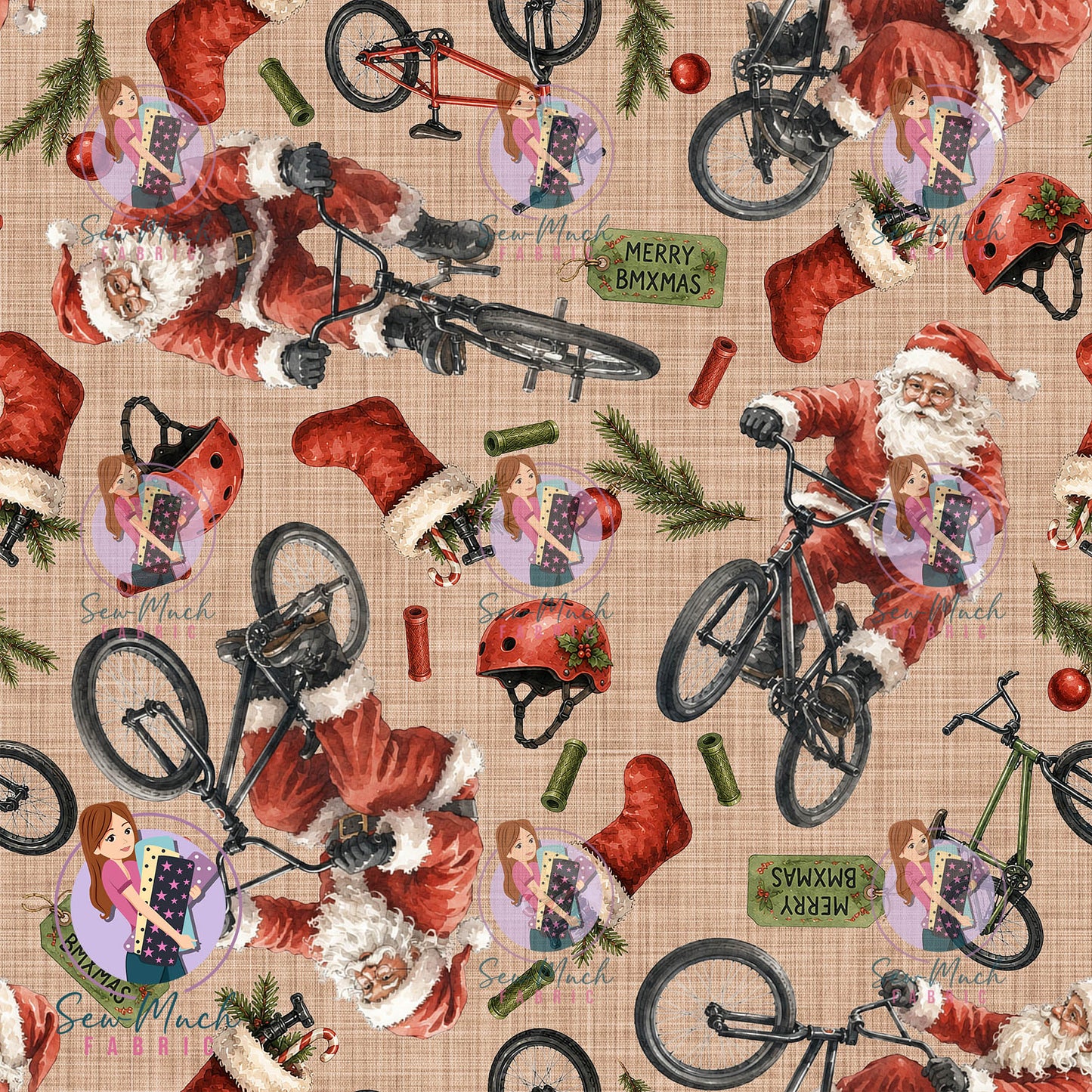 CHRISTMAS Pre-Order: Merry BMXMAS Tan