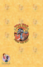 Load image into Gallery viewer, NOVEMBER Pre-Order (2): Aussie, Too Far (Yellow) | PANEL |
