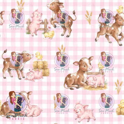 OCTOBER Pre-Order (1): Farm Friends Pink