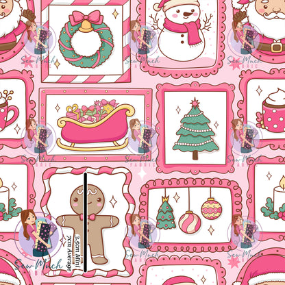 CHRISTMAS Pre-Order: Christmas Stamps Pink