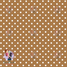Load image into Gallery viewer, Polka Dot Tan | Woven | Retail | MINI Scale
