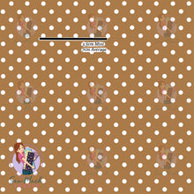 Load image into Gallery viewer, Polka Dot Tan | Woven | Retail | MINI Scale
