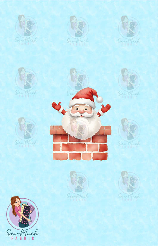 CHRISTMAS Pre-Order: Santa Chimney 'PANEL'