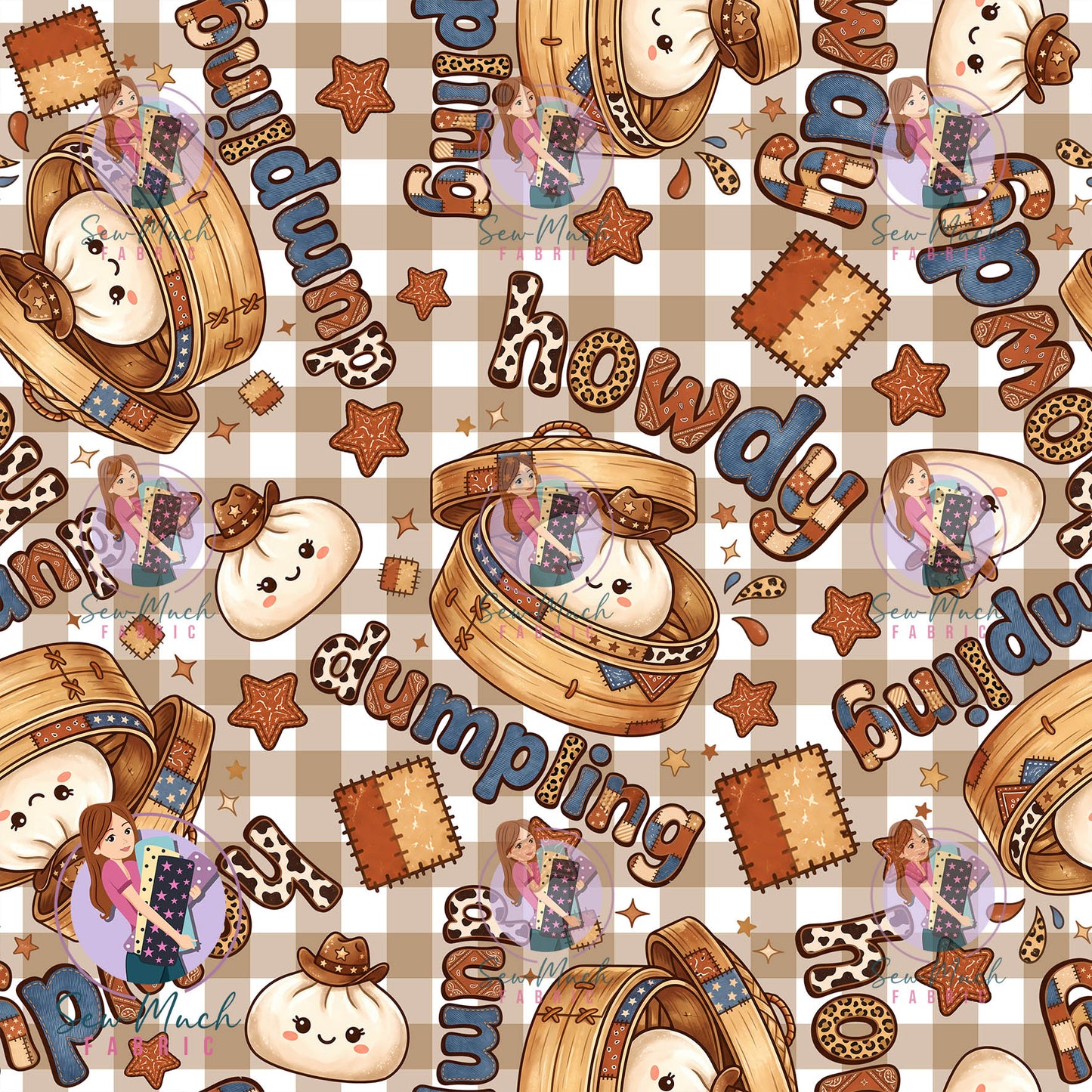 JULY Pre-Order (1): Howdy Dumpling Gingham