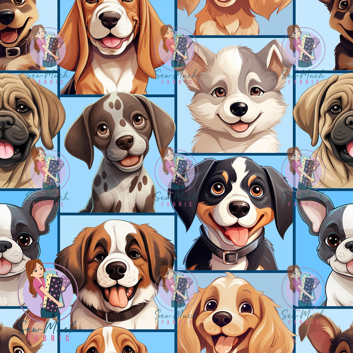 AUGUST Pre-Order (1): Mix Dogs Blue