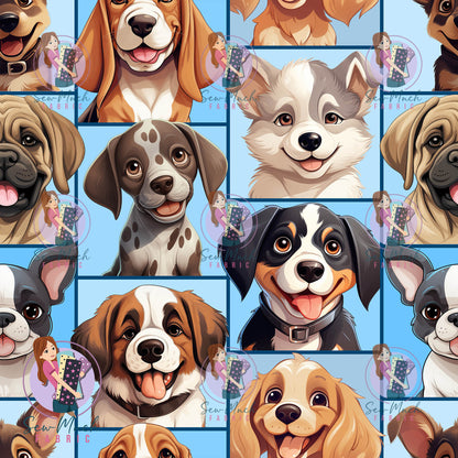 AUGUST Pre-Order (1): Mix Dogs Blue