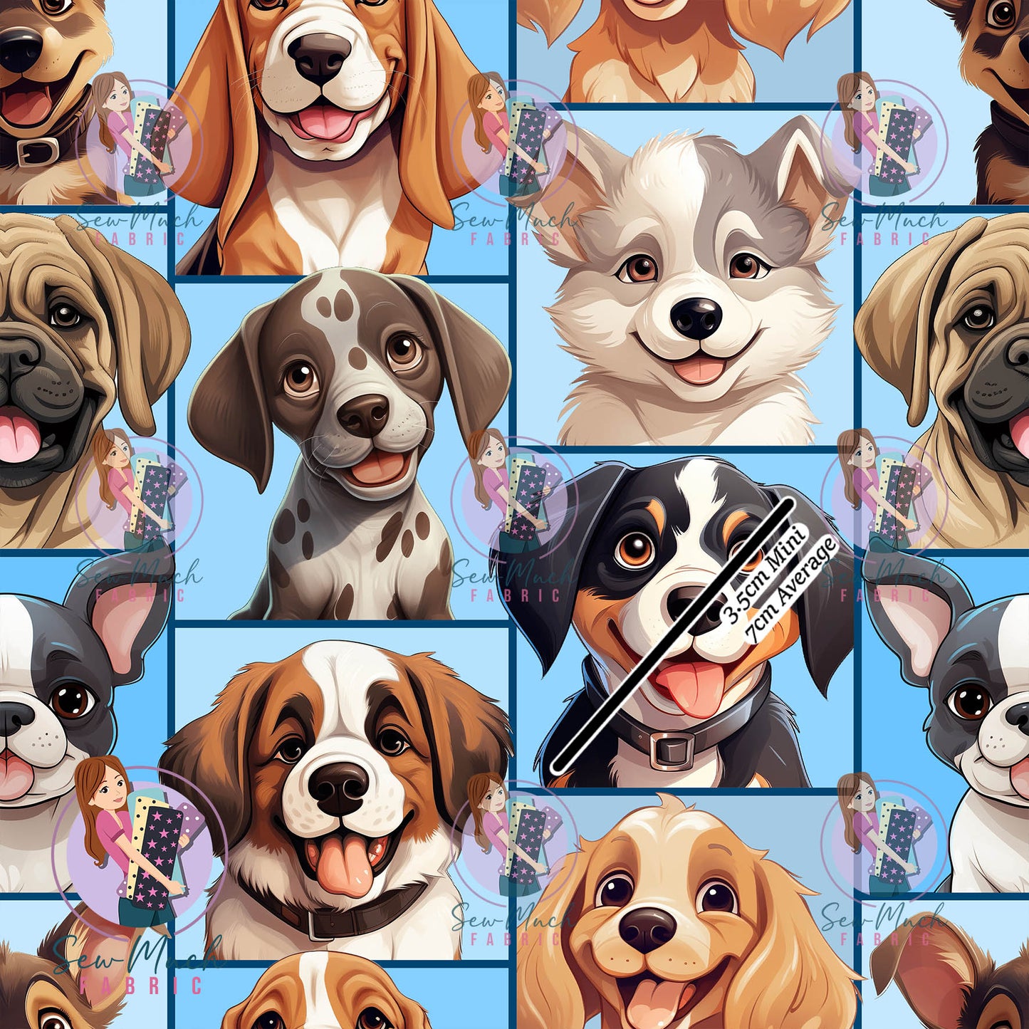 AUGUST Pre-Order (1): Mix Dogs Blue