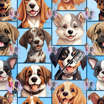 AUGUST Pre-Order (1): Mix Dogs Blue