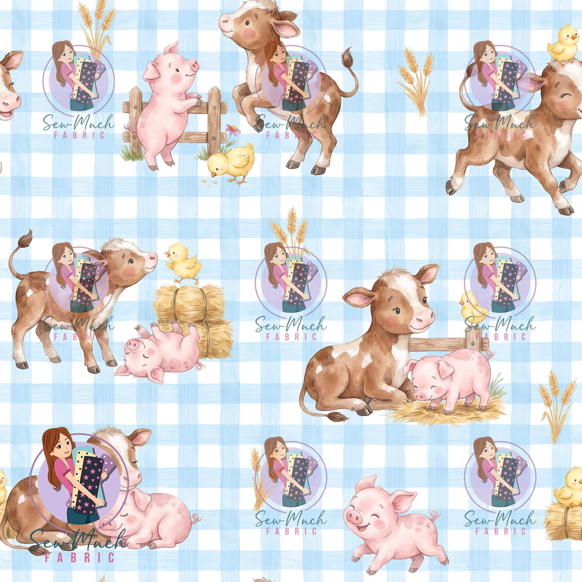 OCTOBER Pre-Order (1): Farm Friends Blue