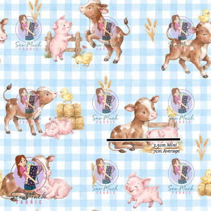 OCTOBER Pre-Order (1): Farm Friends Blue