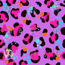 Load image into Gallery viewer, Leopard Print Purple | Woven | Retail | MINI Scale
