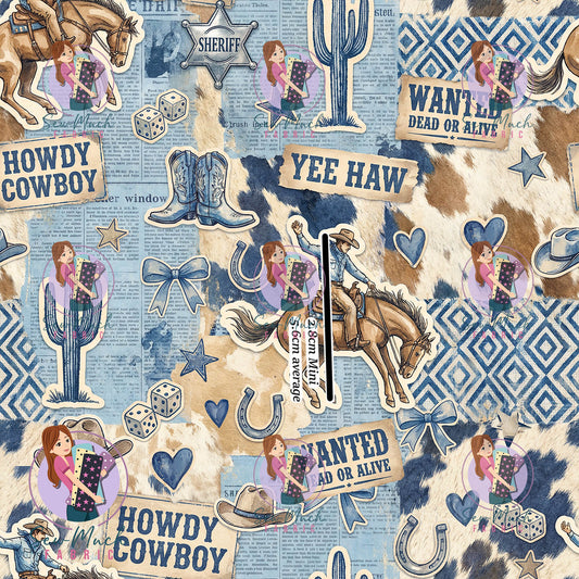 Howdy Cowboy | Woven | Retail | Average Scale