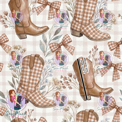 Boots, Flowers & Bows | Canvas | Retail | Average Scale
