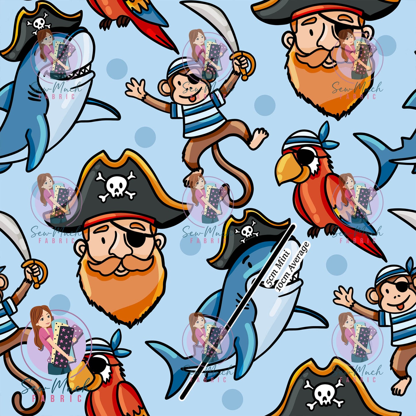 Pirates | TWILL | Retail | MINI Scale