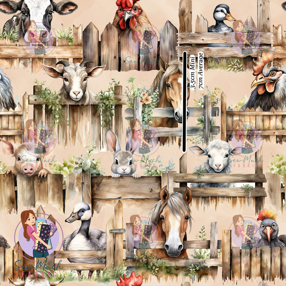 Farm Animal Fences | Woven | Retail | Average Scale