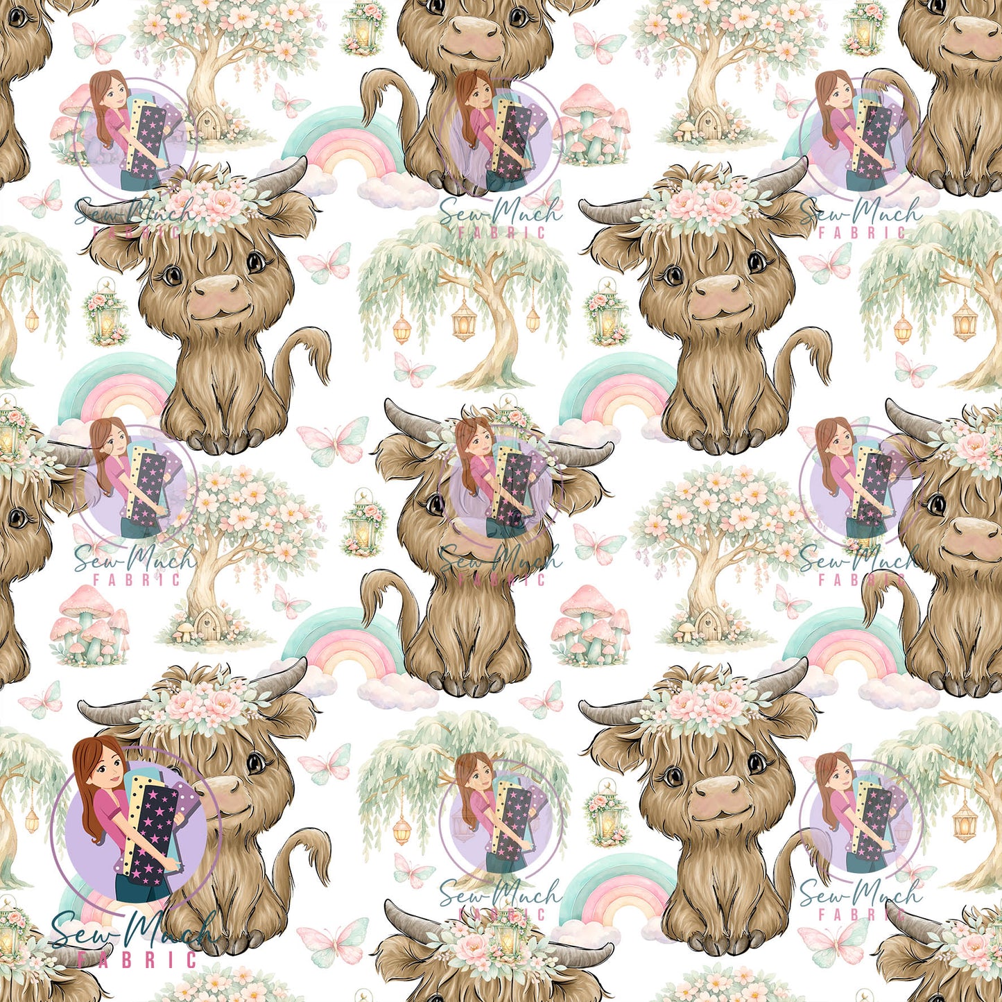 AUGUST Pre-Order (2): Highland Cow Rainbow