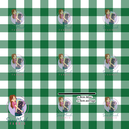 CHRISTMAS Pre-Order: Green Gingham